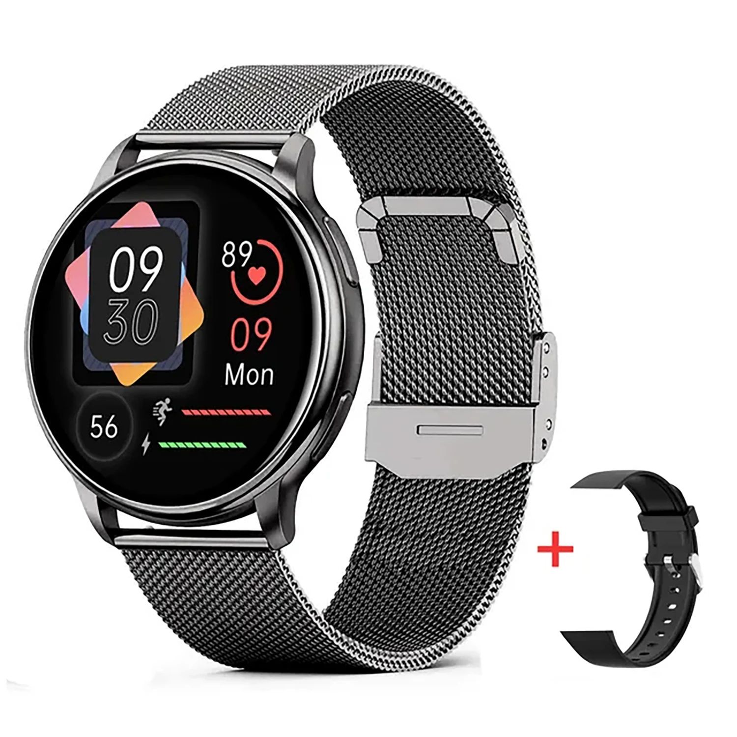 Bluetooth Calling Smart Watch Heart Rate SpO2 Waterproof Fitness Tracker