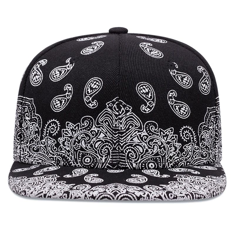 West Coast Cashew Flower Snapback Baseball Cap