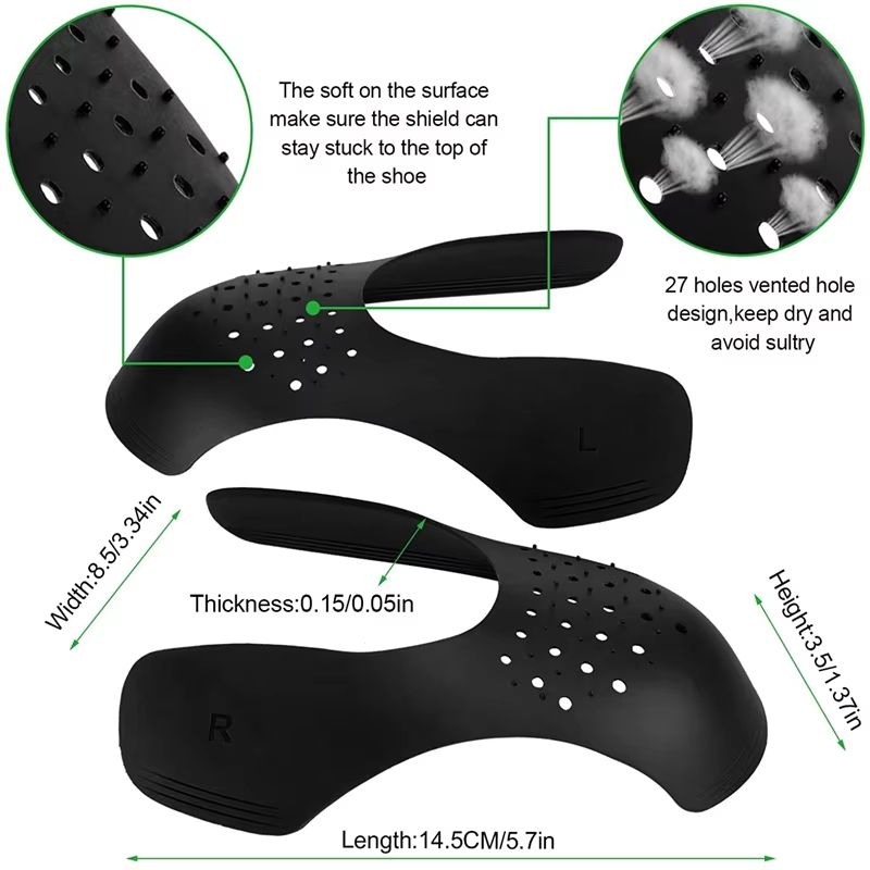 CreaseGuard Pro Shoe Protector – Anti-Crease Toe Shield & Sneaker Support for Long-Lasting Shape