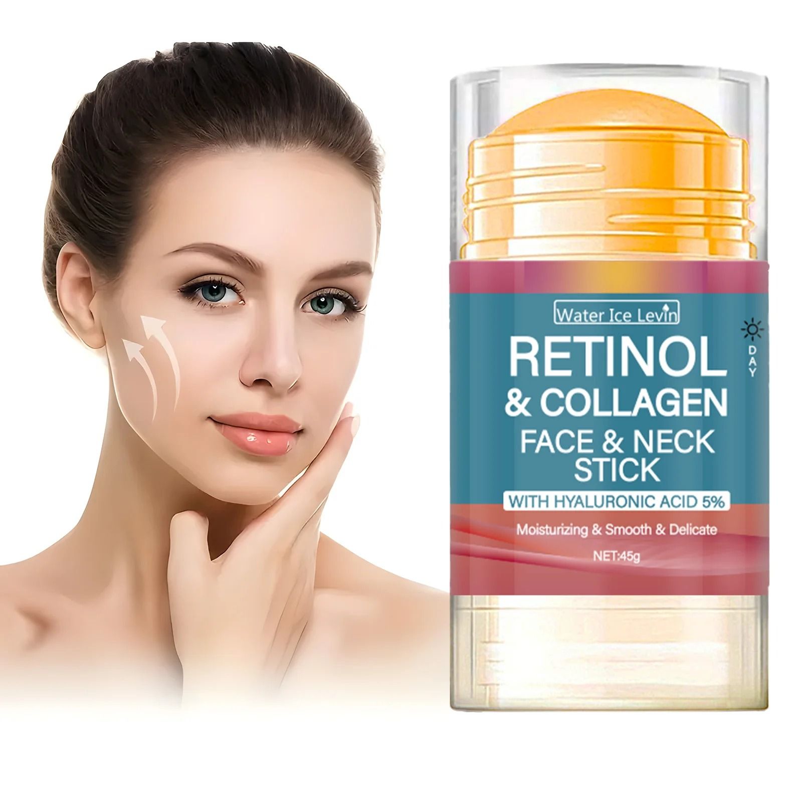 Retinol Collagen Lifting Cream Stick for Wrinkle Smoothing and Brightening