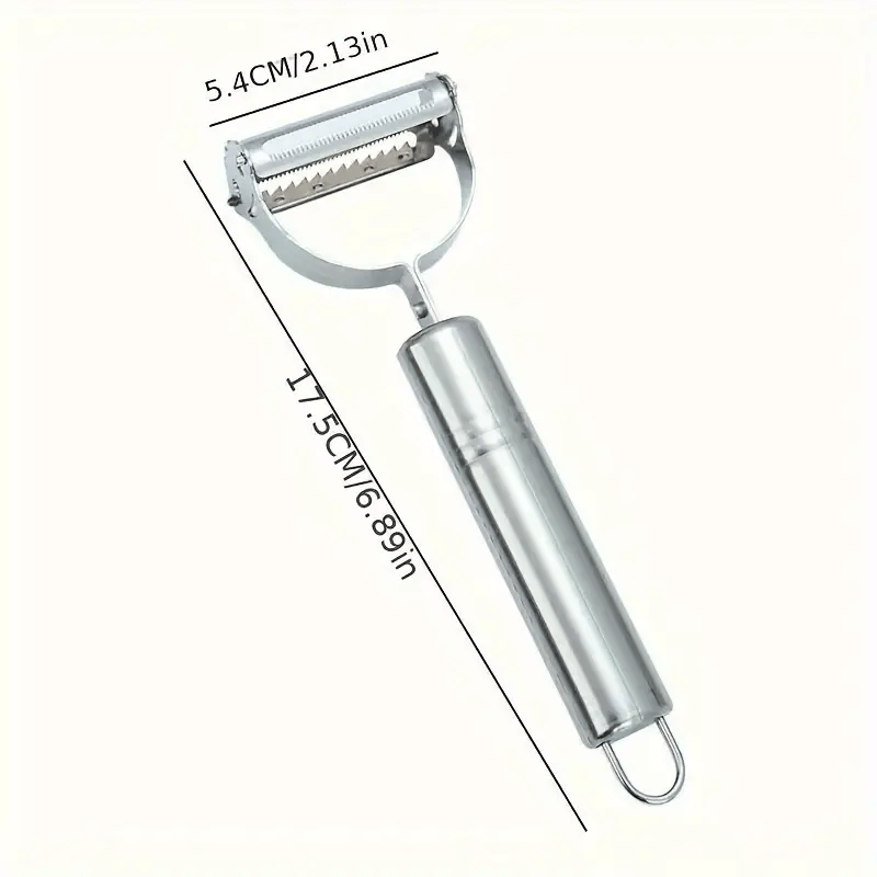 Multifunction Vegetable Peeler Stainless Steel Julienne Peeler and Kitchen Prep Tool