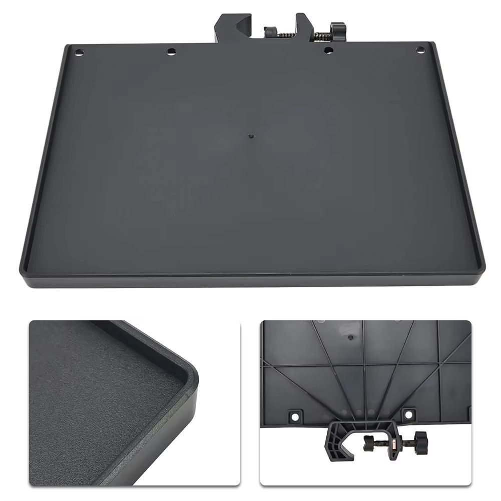 Universal Sound Card Tray and Microphone Stand Clip for Live Broadcast