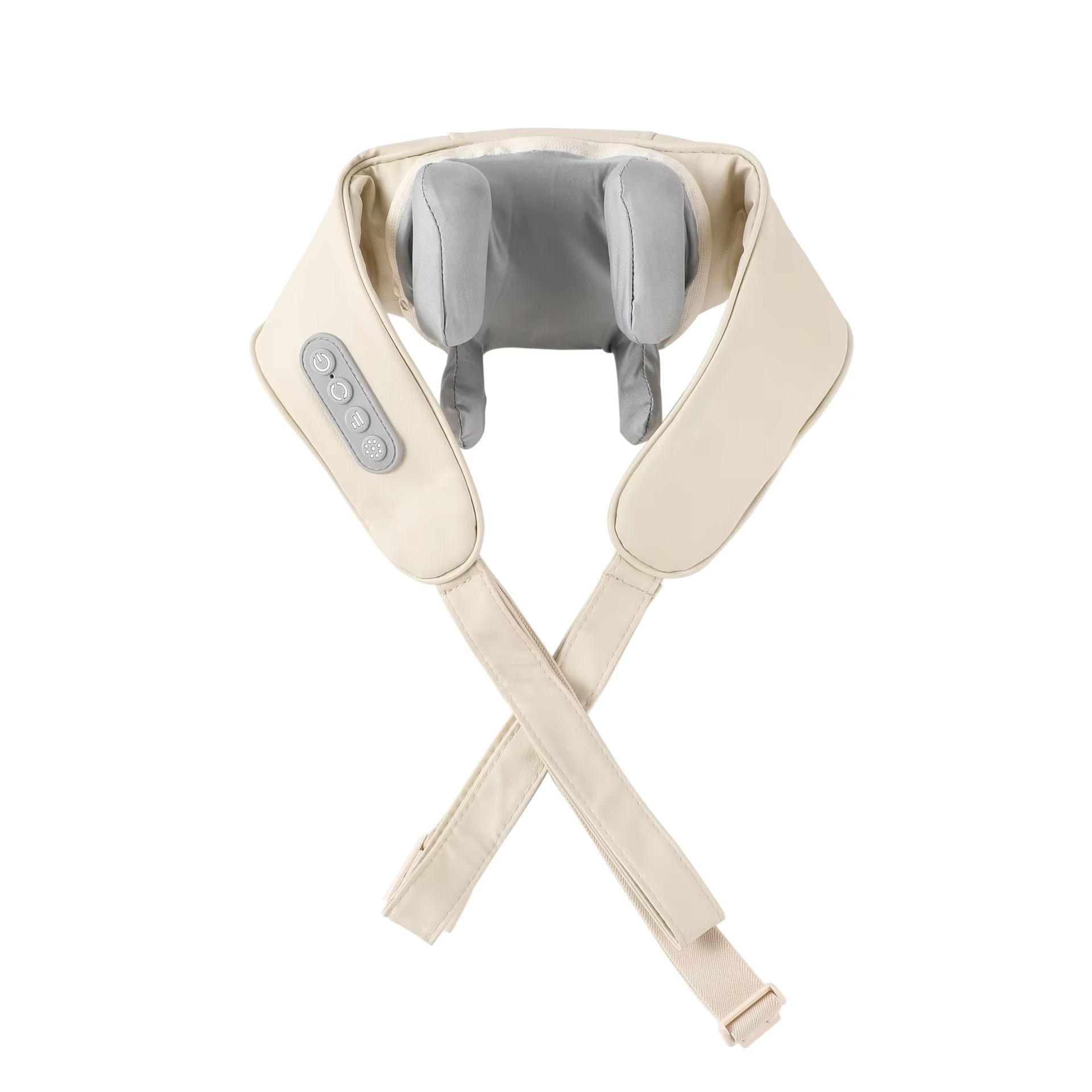 RelaxWave Wireless Neck & Shoulder Massager Shawl – Trapezius & Back Kneading Therapy