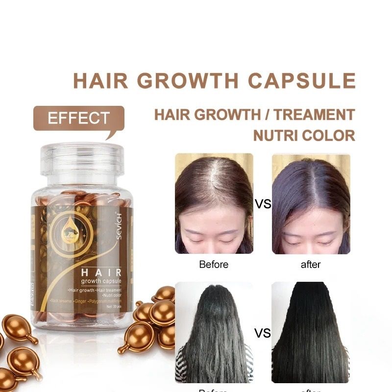 Advanced Polygonum and Ginger Hair Revitalizing Serum Capsules