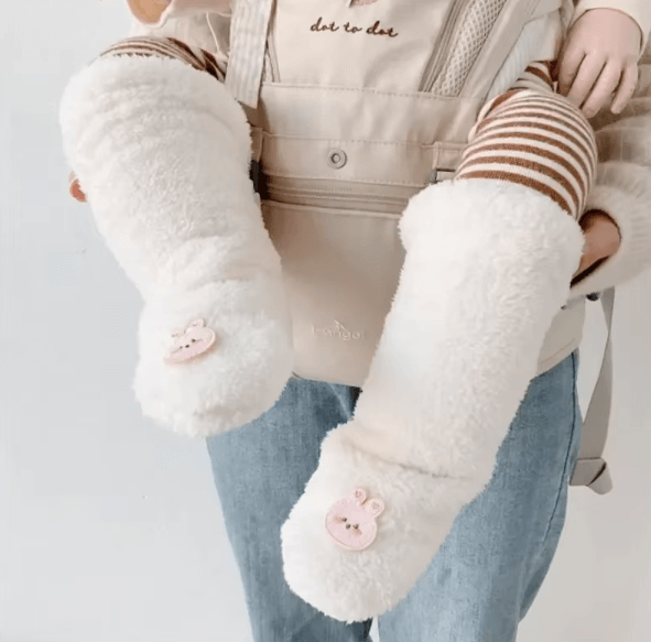 Thick Winter Baby Socks with Anti-Slip Grip & Knee-High Warmth