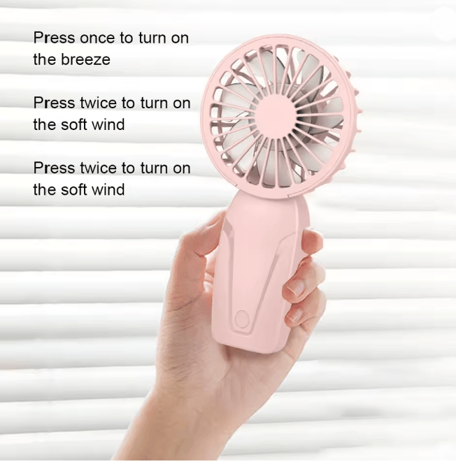 Portable USB Rechargeable Mini Fan