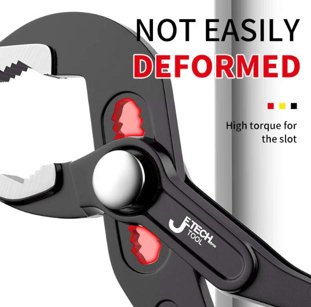 Quick-Release Water Pump Pliers Adjustable Pipe Wrench Multi-Function Plumbing Tool