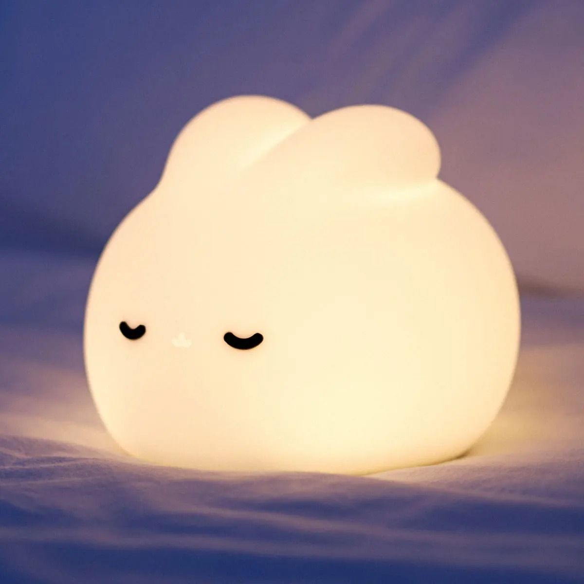 Cute Rabbit Silicone Night Light for Kids