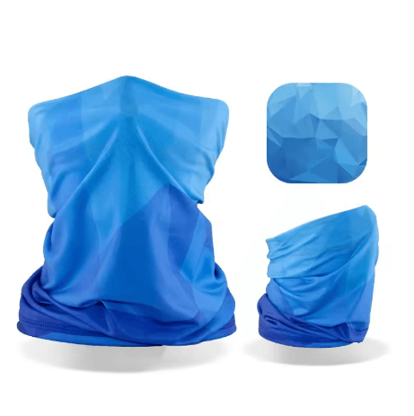 Ice Silk Outdoor Mountaineering Scarf UV Sunscreen Face Mask Bandana for Fishing and Biking Unisex