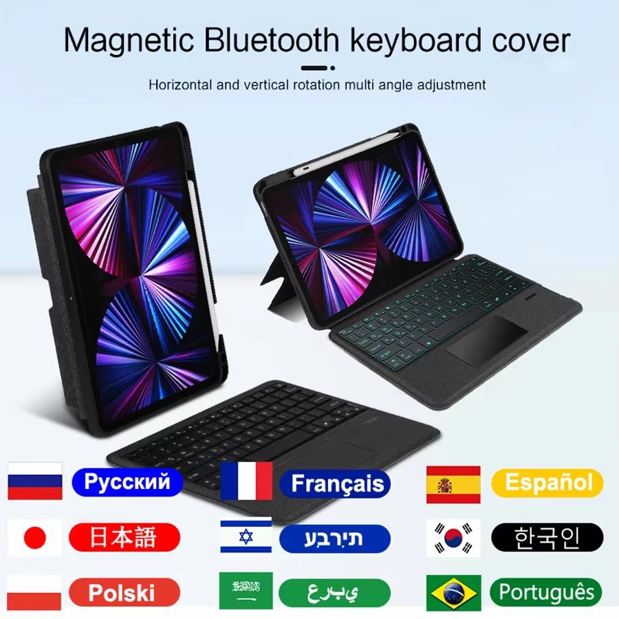Detachable Magic Keyboard Case for iPad Pro 11