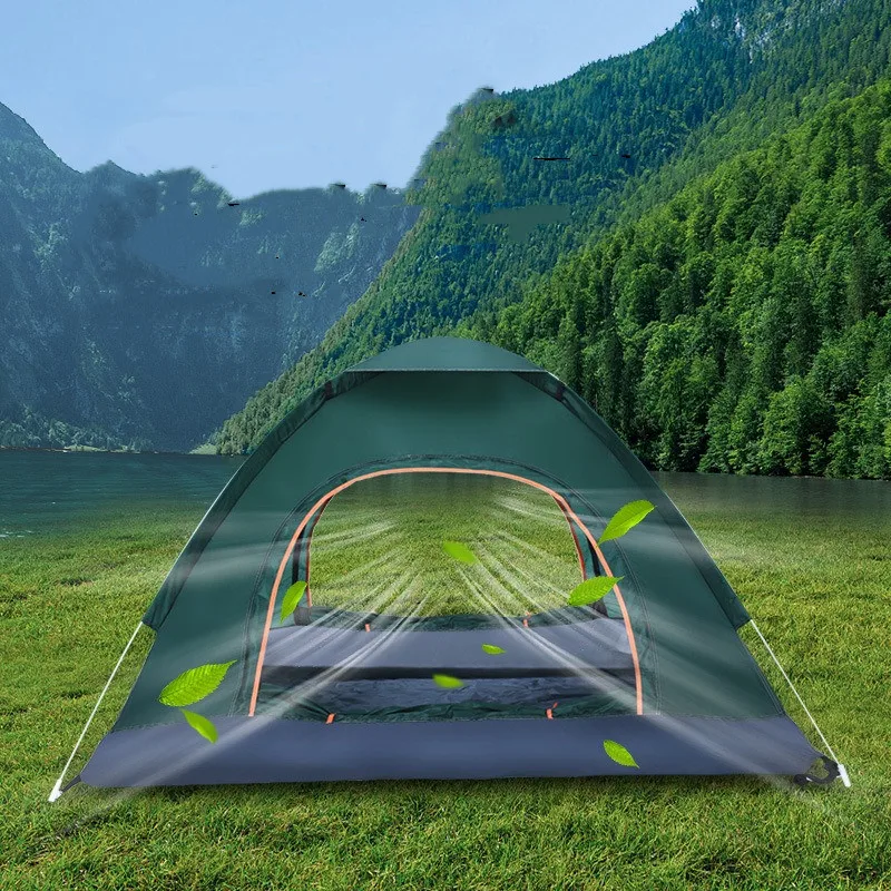 Pop Up Waterproof Tent with UV Protection Instant Setup, Lightweight Camping Shelter