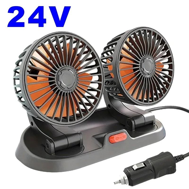 Why Choose Our Car Fan Adjustable Triple Head Electric Dashboard Fan USB 12V 24V