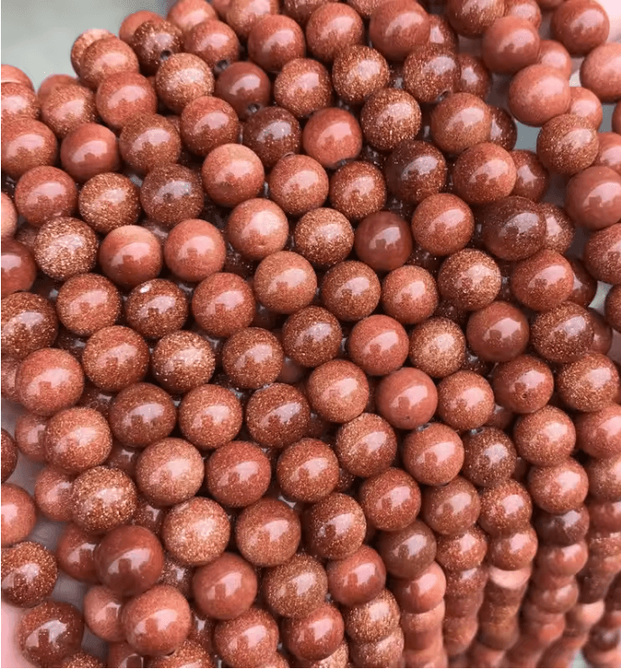 SandGlow Natural Sandstone Loose Beads