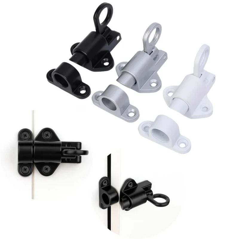 SecureSlide Automatic Spring Barrel Bolt Door and Window Latch