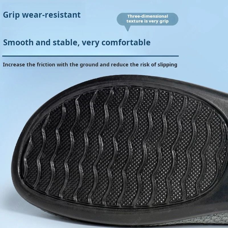 Womens Elastic Knitted Slip On Flats