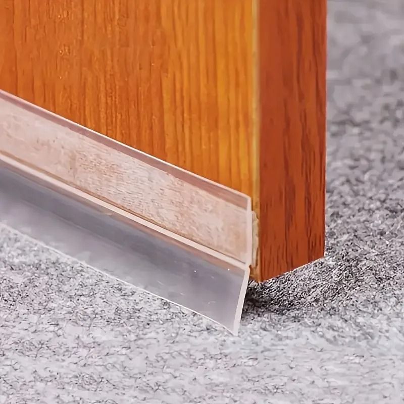 Door Bottom Sealing Strip – Silicone Self-Adhesive Weatherstripping