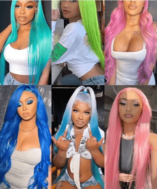 613 Honey Blonde Straight Human Hair Wig with HD Transparent Lace (13by4 / 13by6 / 360)