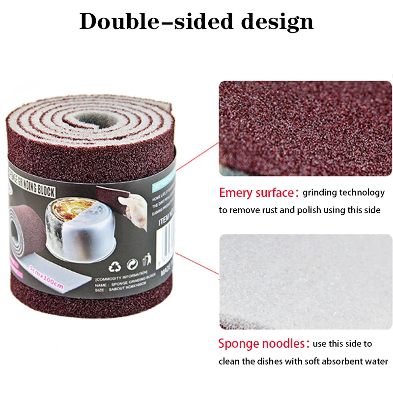Magical Melamine Cleaning Sponge for Kitchen and Motorcycle Parts - Heavy Duty