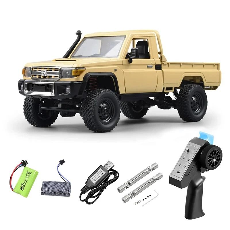 1:12 Scale 4WD RC Pickup Truck with Remote Control
