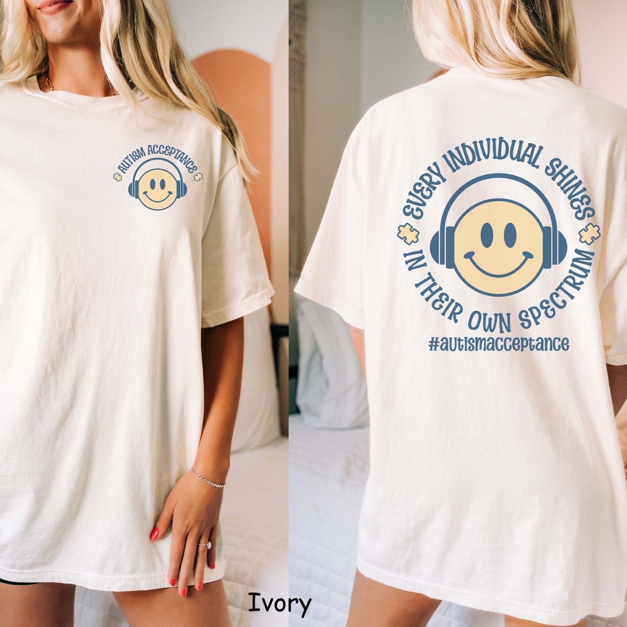 Every Individual Belongs Shirt Autism Awareness Neurodiversity Graphic Tee Gift
