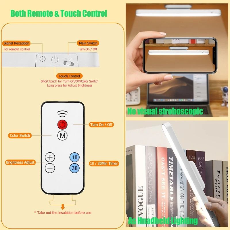 Remote LED Magnetic Desk Lamp – Multi-Purpose Hanging Night Light