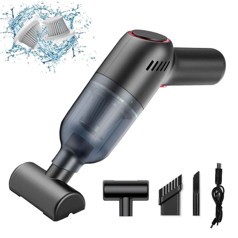 Portable 8000Pa Cordless Handheld Car Vacuum Cleaner
