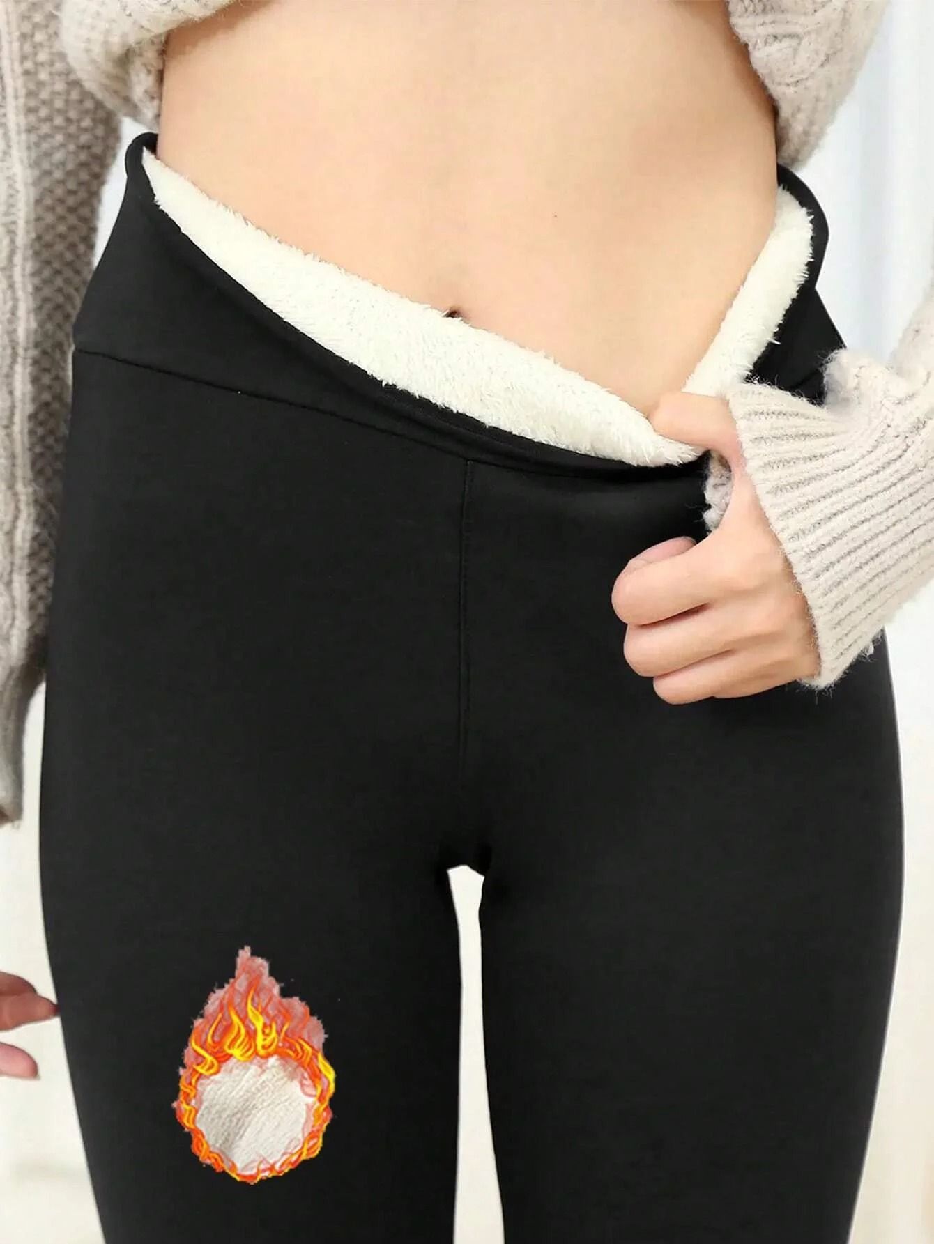 Super Warm Winter Leggings Women High Waist Stretch Velvet Pants