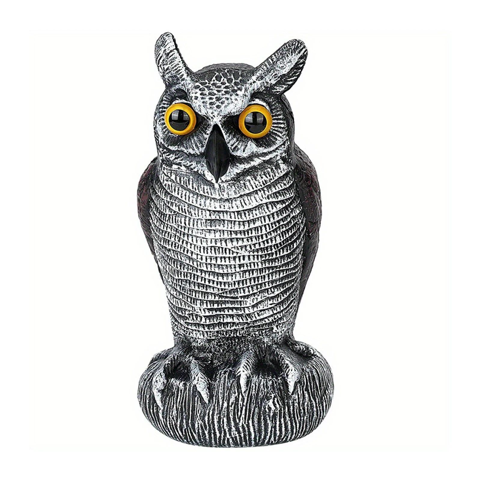 Solar Owl Bird Scare Decoy