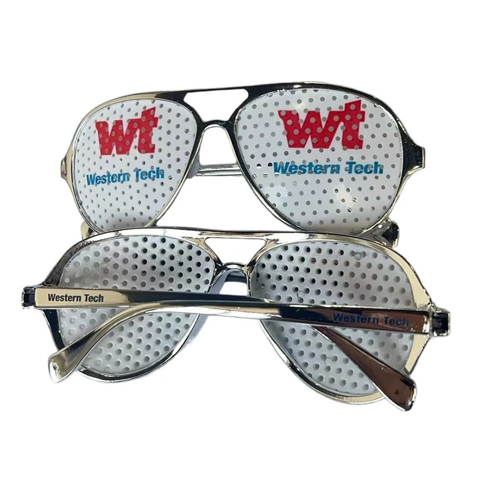Unisex Pin-Hole Vision Care Exercise Glasses