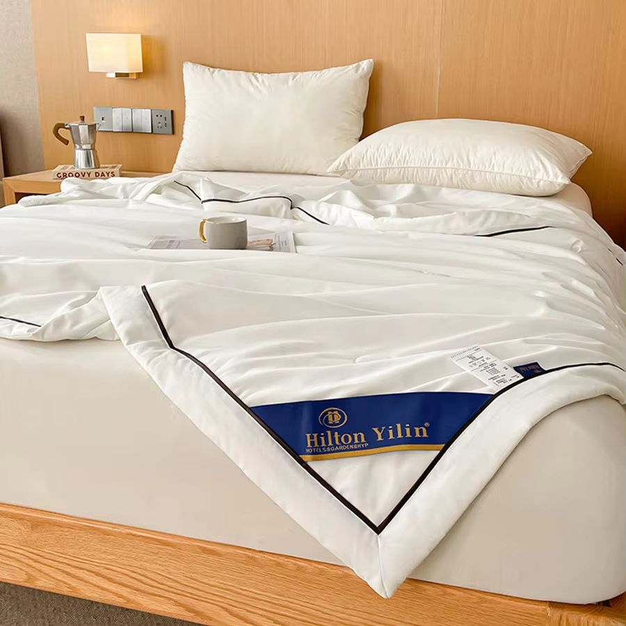 Cooling Blanket for Summer – Lightweight Raw Cotton Air Conditioning Blanket for Adults and Kids