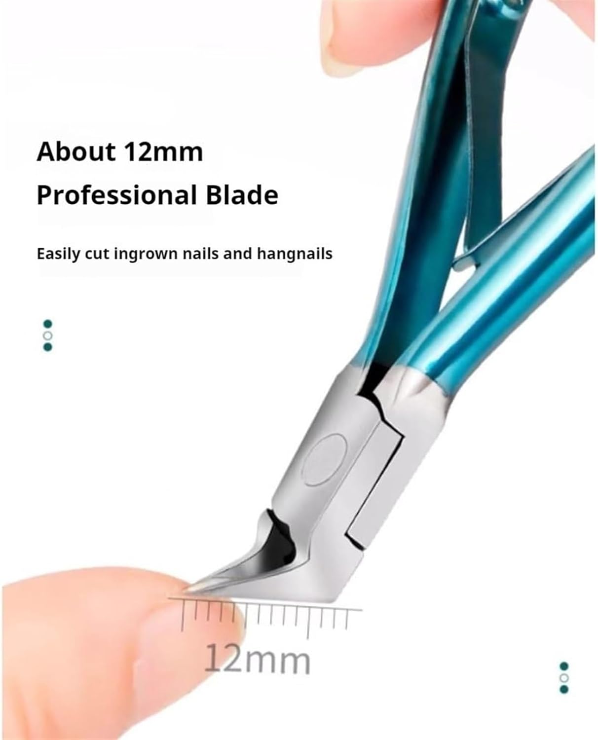 ProPed Nail Nipper ingrown toenail clipper & thick toenail nipper with surgical grade stainless steel