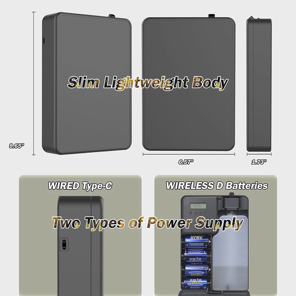 Smart Battery Fragrance Diffuser, Waterless Essential Oil Air Freshener, Hotel Professional Scent Machine