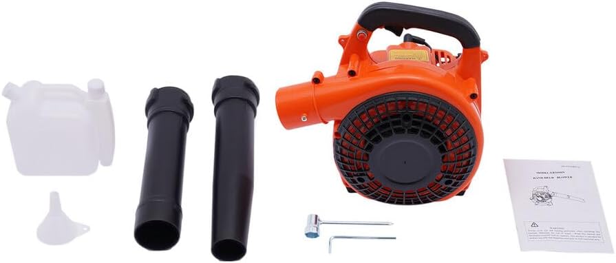 25.4CC 2-Stroke Handheld Gas Leaf Blower – High-Power Lawn & Yard Cleaning Tool