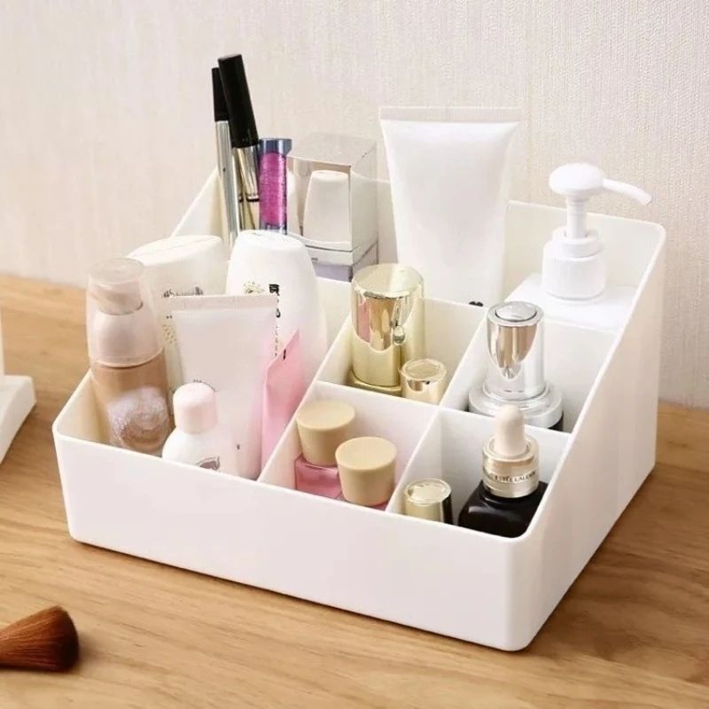 Multi Compartment Makeup Storage Organizer