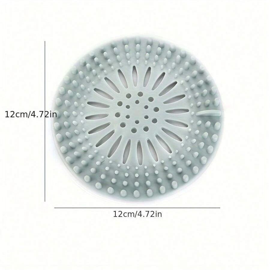 Silicone Floor Drain Cover Hair Catcher Anti Blocking Sink and Bathroom Filter
