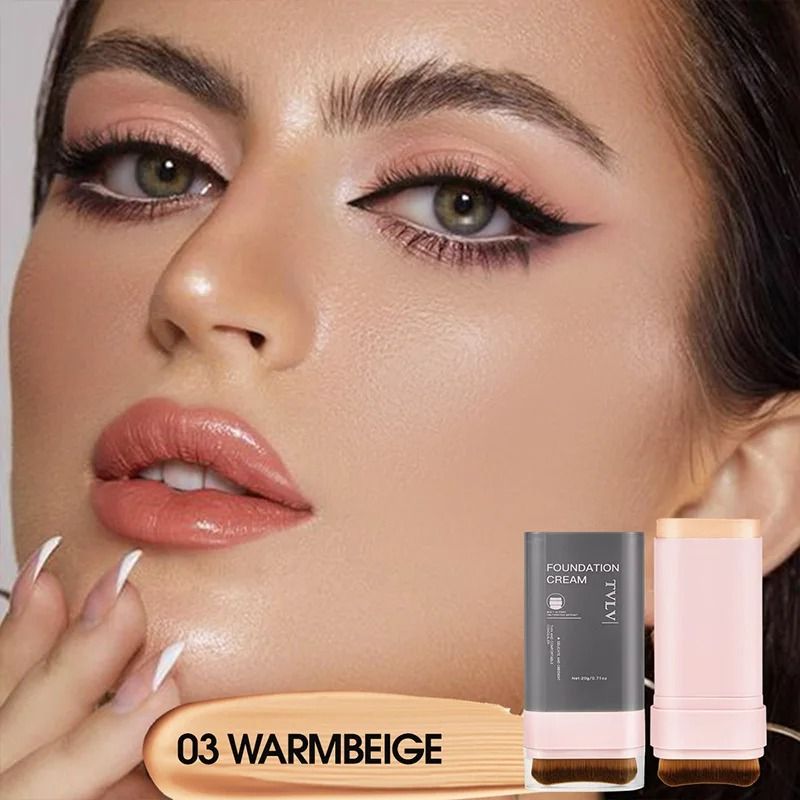 TVLV Waterproof Concealing Foundation Stick with Built In Brush