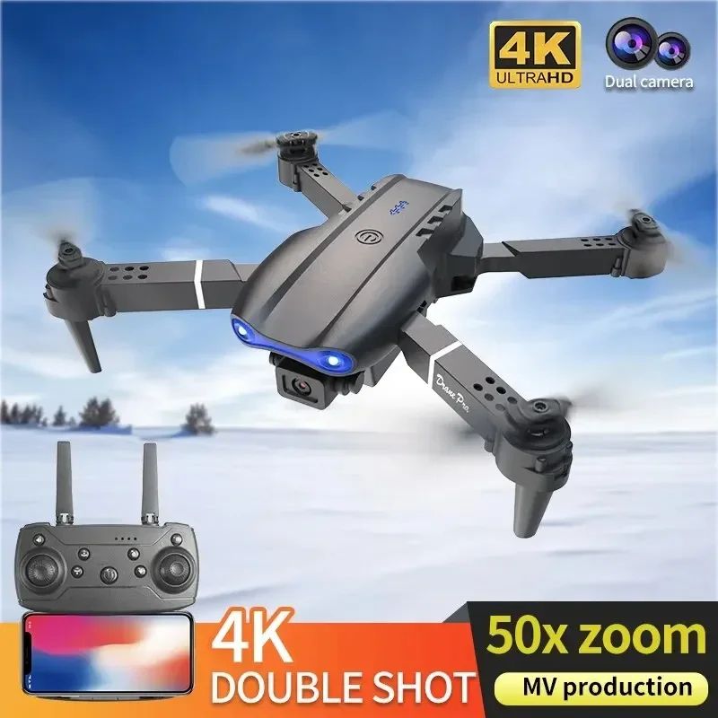 E99Pro 4K WiFi FPV Foldable RC Drone with HD Camera