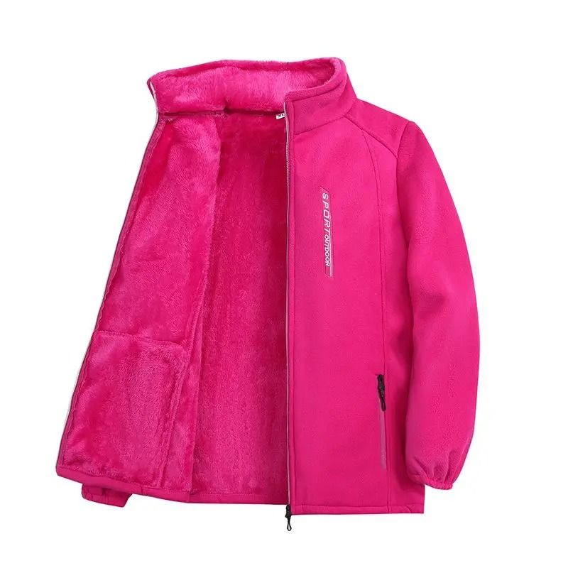 Womens Polar Fleece Zipper Jacket