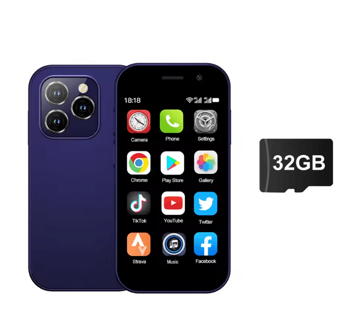 ServoKing 8000 Mini 4G Android Smartphone Compact Power in Your Pocket