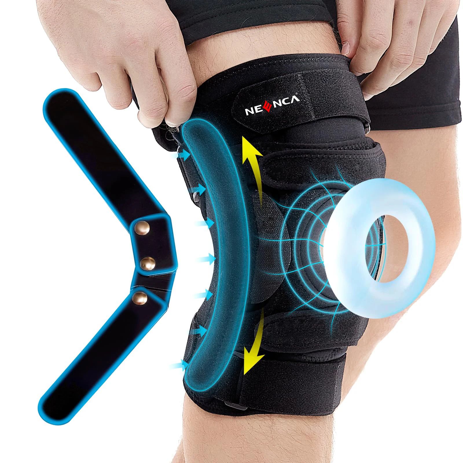 Three Section Hinged Knee Brace