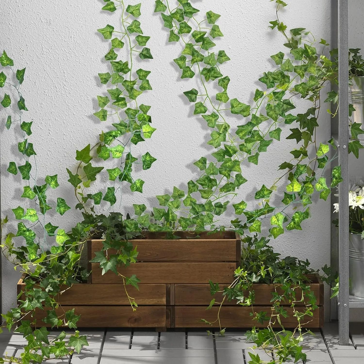 Premium Silk Ivy Leaf Garden Garland
