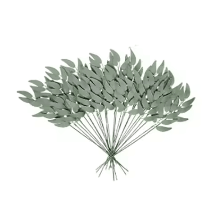 Artificial Eucalyptus Stems Bundle – Realistic Faux Eucalyptus Leaves for Home & Wedding Decor