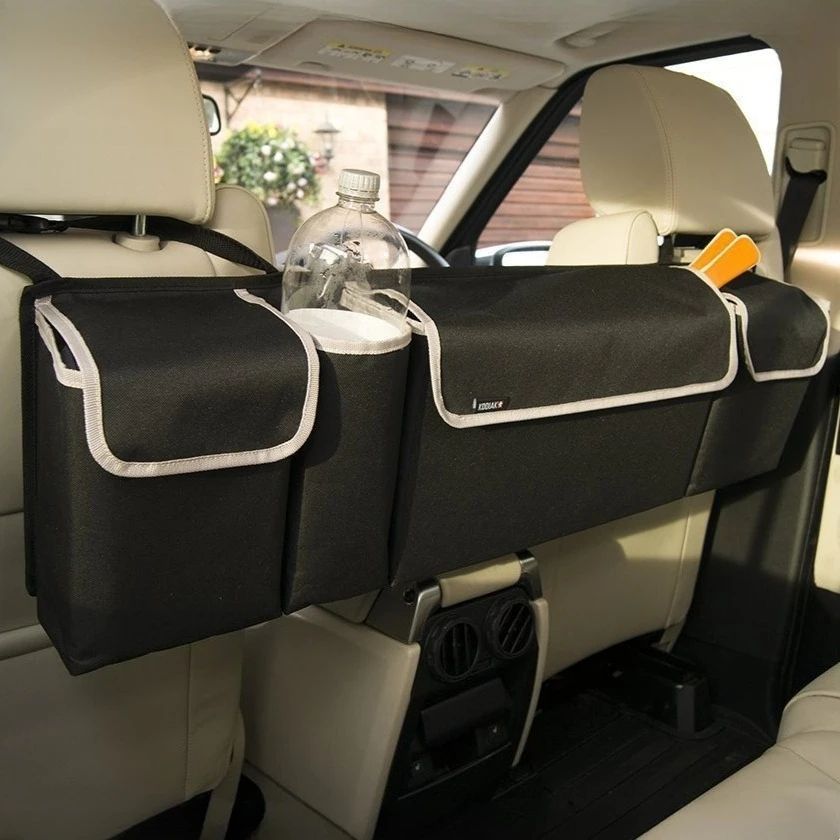 Backseat Hanging Car Trunk Organizer for SUV with 4 Storage Pockets