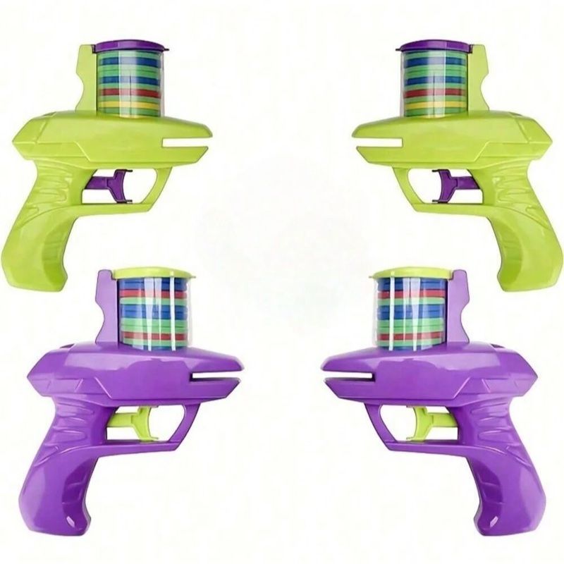 SkyShot Foam Disc Launcher – Safe Outdoor Flying Disc Toy for Kids