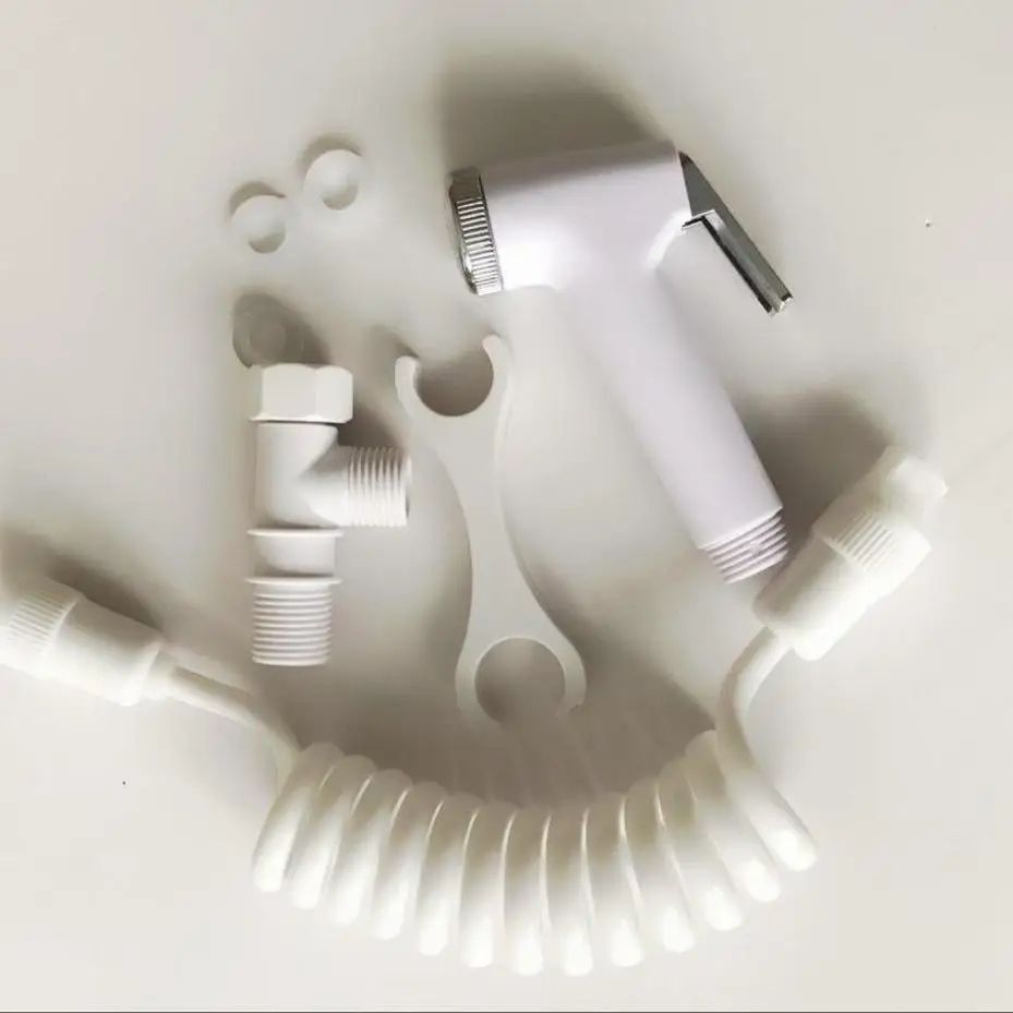 CleanFlow Handheld Bidet Sprayer Set – Stainless Steel Toilet Bidet Attachment with Flexible Shower Hose