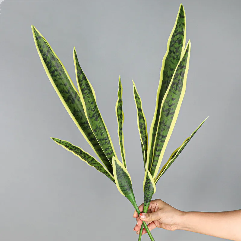 Simulated Green Plant, Artificial Tiger Skin Orchid Agave Succulent for Indoor Outdoor Party Bonsai, Home Living Room De