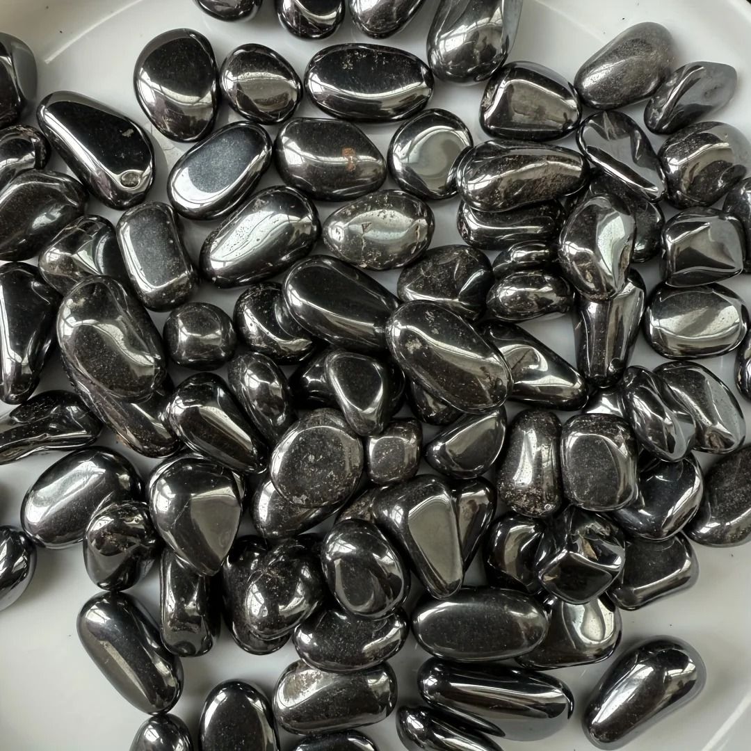 Natural Polished Hematite Crystal Chips