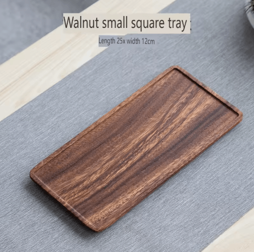 Acacia Wood Rectangular Serving Tray and Long Charcuterie Board