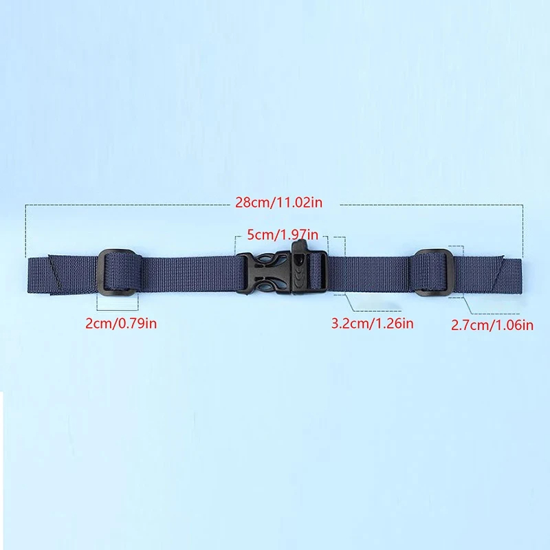 Adjustable Backpack Chest Strap Harness for Secure Outdoor Carry