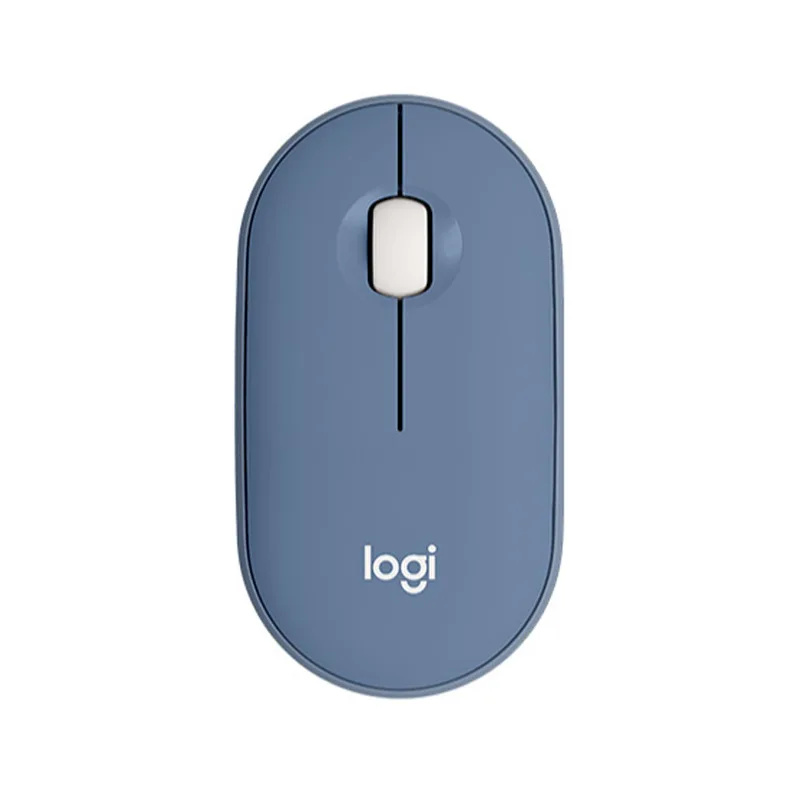 Wireless Bluetooth Mouse, Logitech Pebble M350 Laptop Tablet Mouse, Light and Thin Mute Office Mini Mous